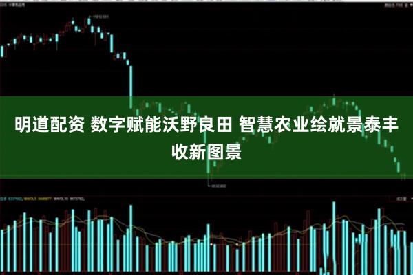 明道配资 数字赋能沃野良田 智慧农业绘就景泰丰收新图景